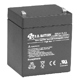 HR5.8-12, Герметизированные клапанно-регулируемые необслуживаемые свинцово-кислотные аккумуляторные батареи